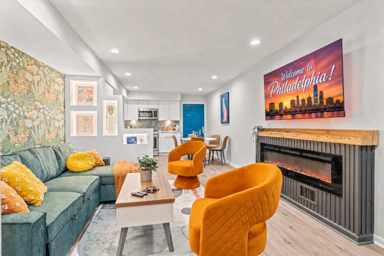 Stylish 1BR/1.5 Bathrooms Old City Condo Near Liberty Bell