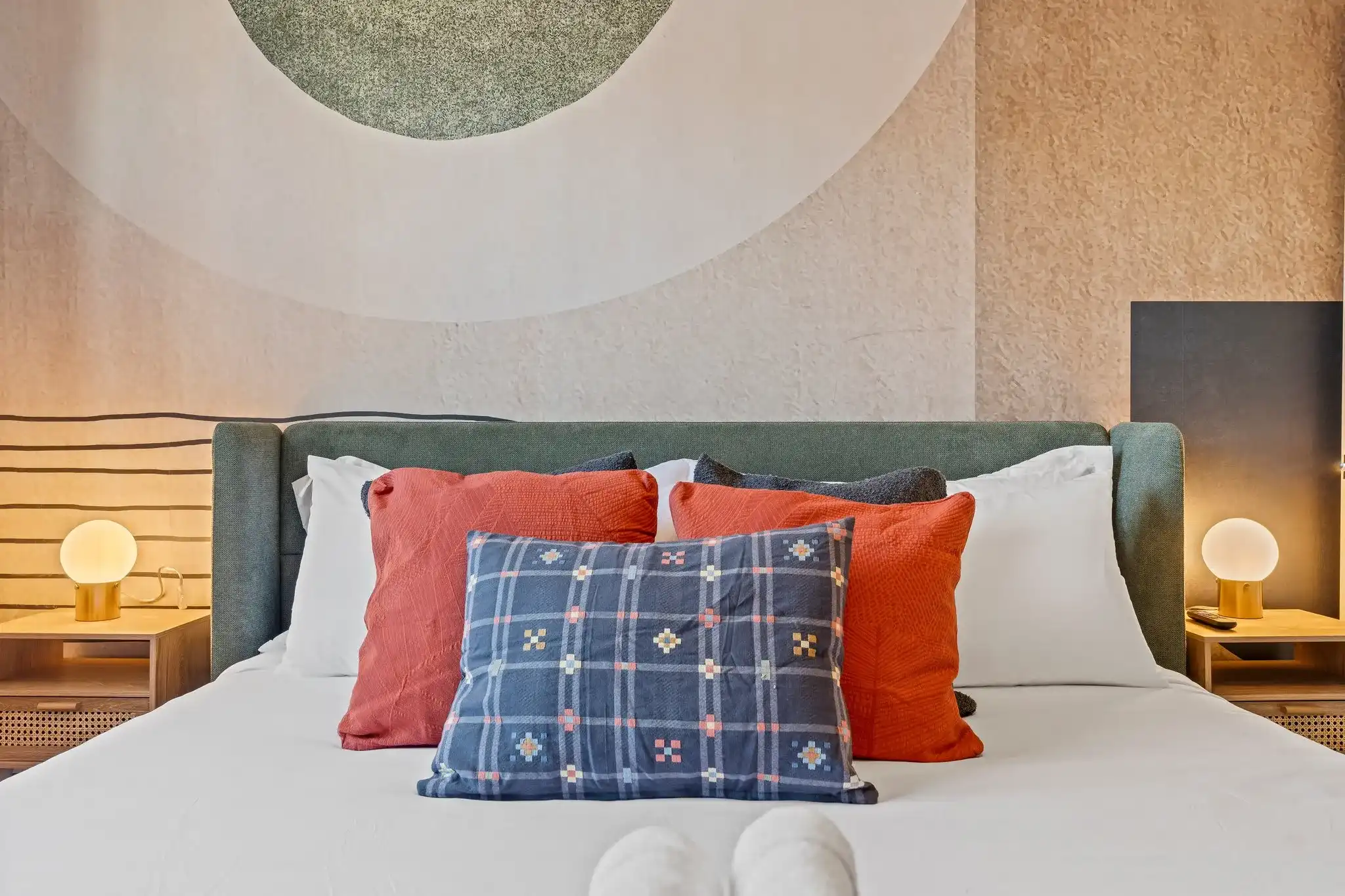 Rest easy with our cloud-like pillows and cozy bedding. The perfect retreat after a day of exploring Philadelphia.