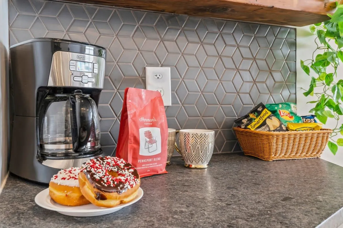Start your day right with local coffee and a treat—the perfect pre-adventure pick-me-up.