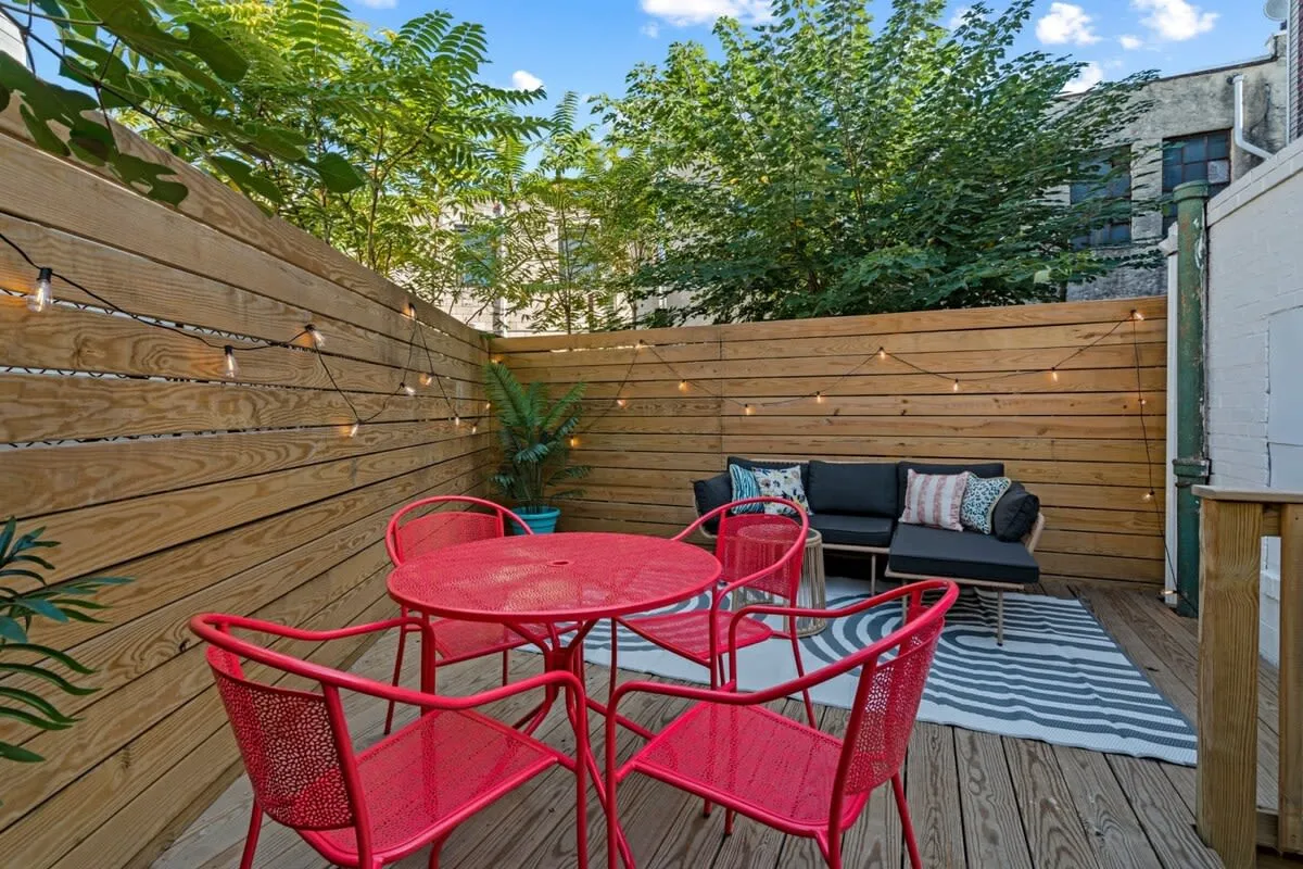 Private outdoor hangout tucked in the heart of South Philly—ideal for fresh air, sunshine, and relaxed vibes.
