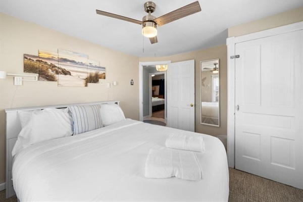 Light, airy, and welcoming—this tranquil room captures the essence of laid-back beach living.