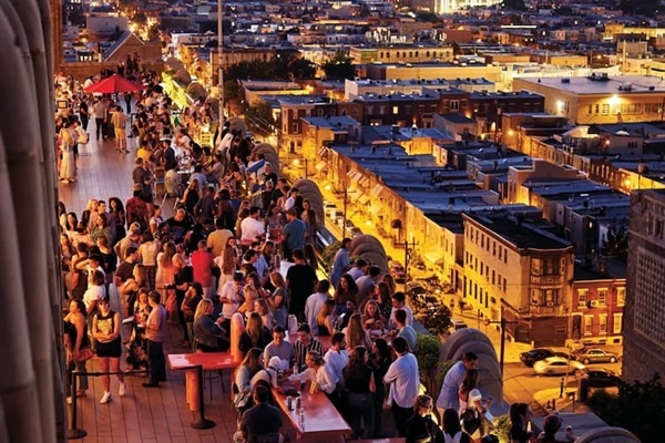 Marvel at the breathtaking city views from the rooftop, offering a spectacular backdrop for your stay. You will appreciate the vibrant nightlife and stunning sunsets that make this location unforgettable.