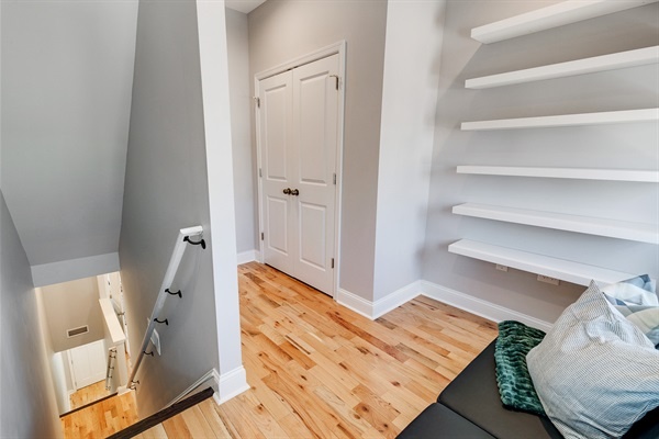 Your bonus seating area and reading nook.