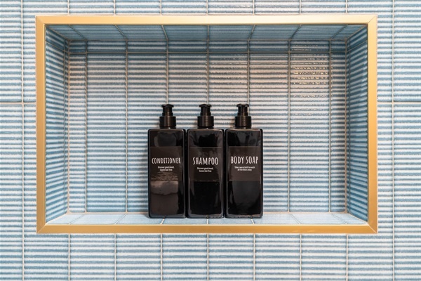 Curated essentials await — premium bath amenities to elevate your stay and refresh your senses.