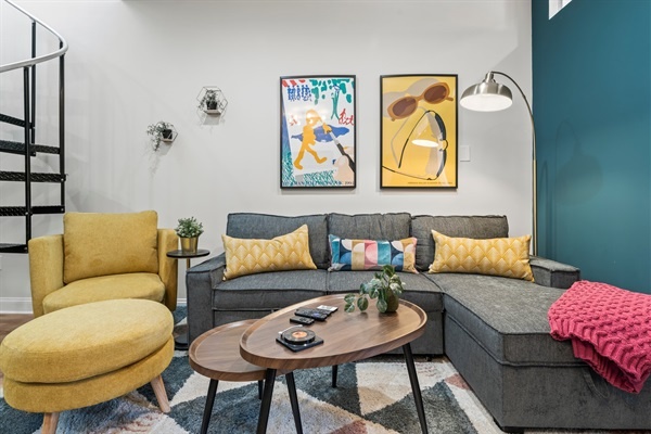 Gather around the breakfast bar — sleek finishes and inviting tones make every meal feel special.