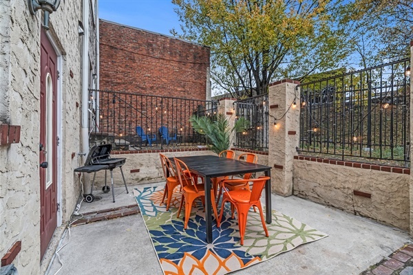 Dine under the glow of string lights or fire up the grill—your private patio is made for relaxed evenings and conversation.