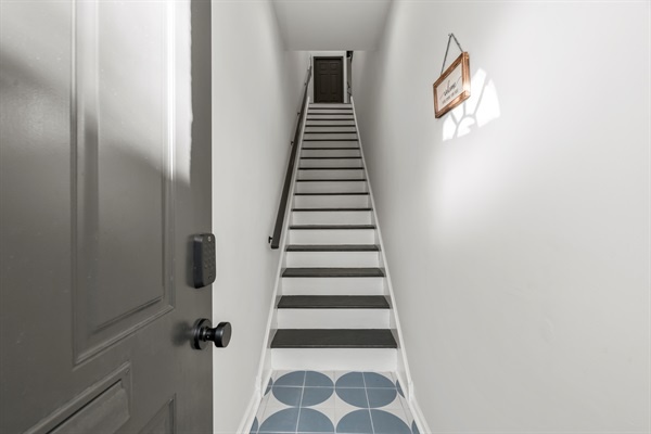 Welcome home. Your private, stylish retreat begins with a single step.