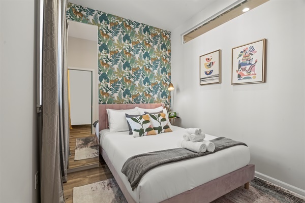 Wake up refreshed in a space where every detail is designed for your comfort.