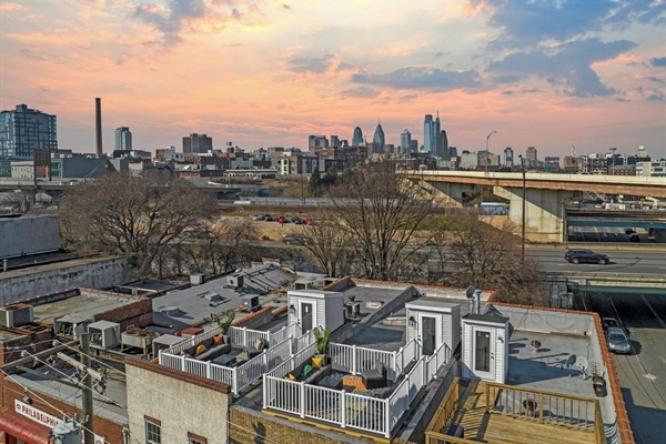 Rooftop views that stretch all the way to the hear