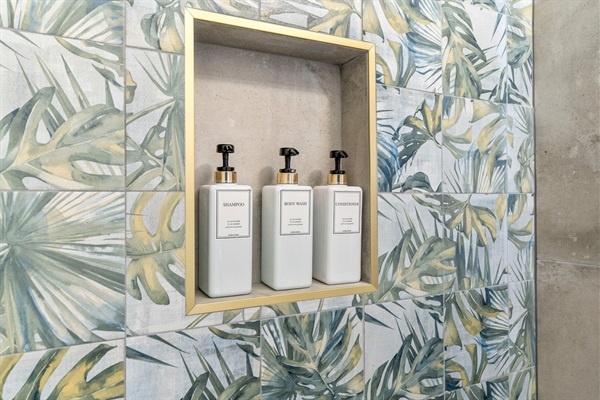 We provide shampoo, conditioner, and bodywash for you