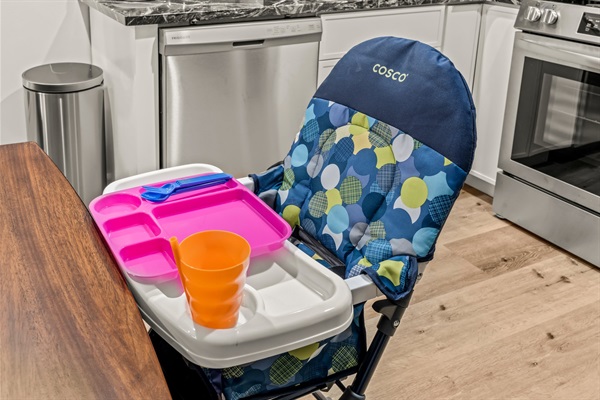 Traveling with little ones? We’ve got you covered—our high chair makes family dining easy and stress-free.