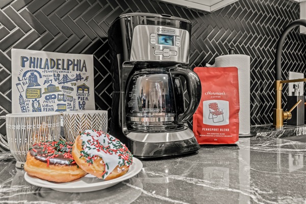 Start your Philly mornings right with fresh coffee, local flavor, and something sweet on the side.