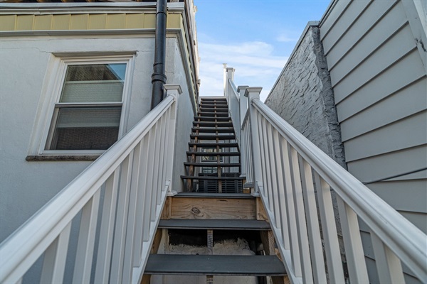 Head upstairs to the crown jewel—your private rooftop deck with plenty of space to lounge and dine.