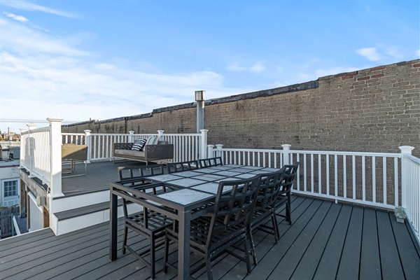 Gather under open skies—dine, sip, and unwind with city views and evening breezes all to yourself.